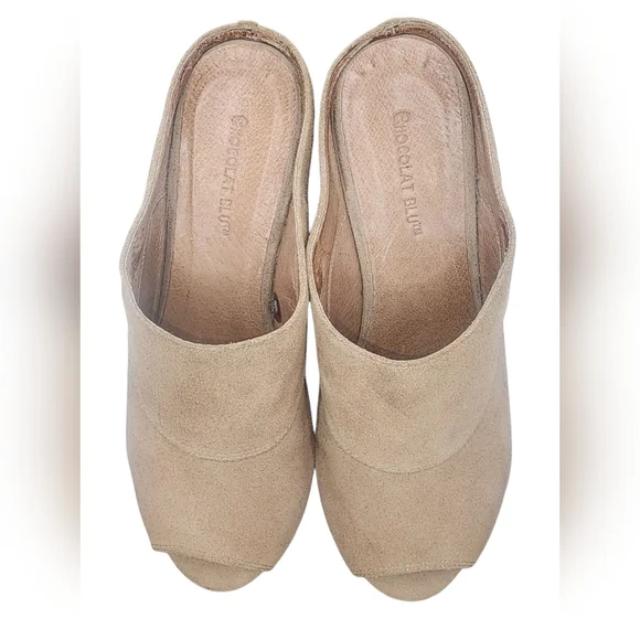Chocolat Blu Wind Platform Wedge Mule, Womens 7.5 - Picture 4 of 11